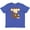 Vintage Royal Blue, variant on Inktastic Monkey Thinking Youth T-Shirt