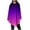 Z01-Black, variant on Women Poncho Style Hoodie Sweater Fleece Cover Up for Cold Weather