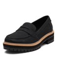 thumbnail image 1 of Mocasín Cara para Mujer TOMS de Ancho Extra en Cuero Negro, 1 of 7