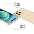 thumbnail image 3 of iPhone 12 Case Ultra Hybrid SlimGrip Crystal Clear Hard Case Protective TPU Bumper for iPhone 12 6.1", 3 of 5