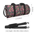 thumbnail image 2 of Sikiie Rose Mix Leopard Duffel Bag, Travel Bag, Sports Gym Bag - Ideal for Sports, Gym, Overnight Stays, 2 of 6