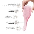 thumbnail image 4 of Cepillo para el cabello Tangle Teezer Ultimate Detangler Mini Millennial Pink, 4 of 8