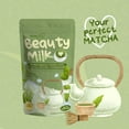 thumbnail image 3 of Dear Face Beauty Milk Matcha Latte 10 Sachets, 3 of 3