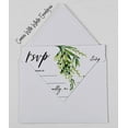 thumbnail image 6 of Inkdotpot 50 Blank RSVP Cards With White Envelopes-Greenery Style Response Card-RSVP For Wedding-Rehearsal Dinner-Baby Shower-Bridal Shower-Engagement Party Invitations, 6 of 7