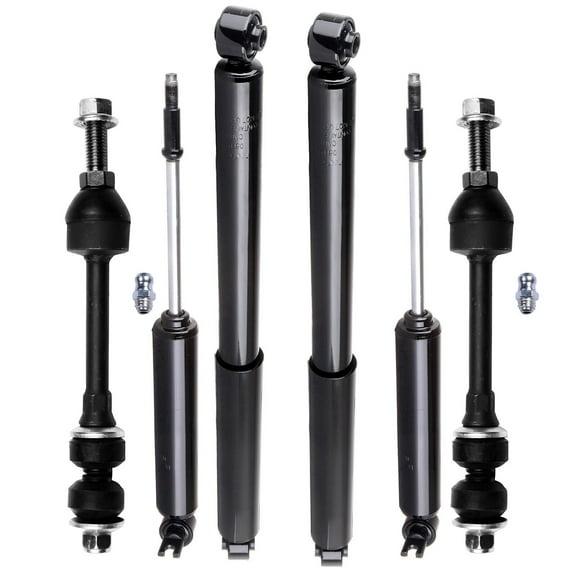 cciyu Struts Suspension Kit for Dodge for Ram 1500 2006-2008,for Dodge for Ram 2500 2003-2010,for Dodge for Ram 3500 2003-2010, Includes Shock absorber,Stabilizer Bar Link Kit