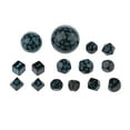 thumbnail image 5 of serony 15 Pcs dés Acryliques Multi Côtés pour Jeu de Rôle Bleu, 5 of 5