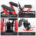thumbnail image 5 of Hydraulic Motorcycle Lift Jack, 1500 Lbs Capacity Scissor Lift Jack with 4 Wheels and Handle, Portable Foot-Operated Hoist Stand Motorcycle Lift Table for ATV, Motorcycle, UTV, Powersports, 5 of 8