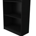 thumbnail image 5 of 4 Tiered Bookcase In Black For Office - Modern Storage Unit Shelves Elegant & Versatile, 5 of 6
