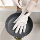 thumbnail image 4 of 1 par de guantes de látex de goma impermeables para lavar platos, guantes de cocina duraderos para limpieza, tareas domésticas, herramientas para lavar platos para mujer, 4 of 5