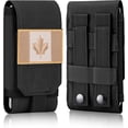 thumbnail image 1 of IronSeals Molle Phone Cover Case, Heavy Duty Loop Belt Pouch with Flag Patch for iPhone 14 Plus/14 Pro, 1 of 5