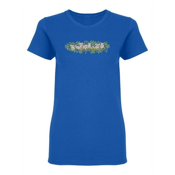 Koala And Eucalyptus T-Shirt Women -Image by Shutterstock, Female x-Large