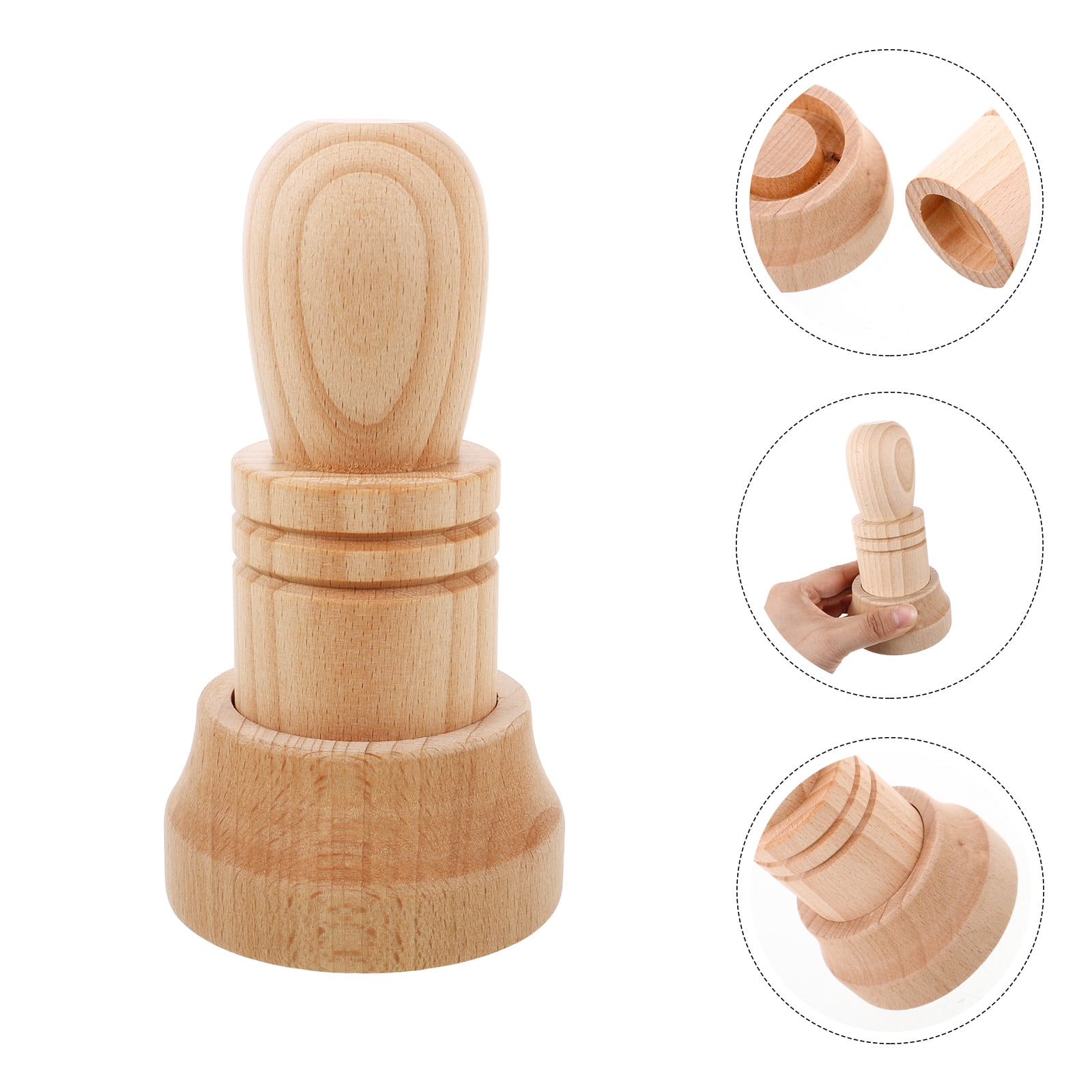 Wood Tools for Nursery,2 Sets of Diy Wooden Paper Pot Maker for Nursery Newspaper Pot Maker for Gardening