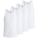 thumbnail image 1 of Jack & Jones Camiseta de tirantes para Hombre, Pack de 4 - JACBASIC TANKTOP, liso, algodón Blanco S (Small), 1 of 4
