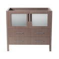thumbnail image 2 of Fresca Torino 36" Gray Oak Modern Bathroom Cabinet, 2 of 4