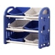thumbnail image 1 of Estantería organizadora de juguetes para niños, muebles para sala de juegos, dormitorio o estudio. Azul oscuro, 1 of 9