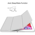 thumbnail image 3 of Case for iPad, Ultra Slim Lightweight Trifold Stand Smart Auto Sleep/Wake Cover, Soft TPU Silicone Back Case for iPad, 3 of 5