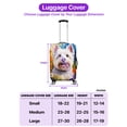 thumbnail image 5 of Welcome Spring Summer West Highland White Terrier Portrait Flower Blue Sky Travel Luggage Cover Westie Westy Dog Lover Suitcase Dust Protective Decor - 12001, 5 of 5
