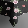 thumbnail image 5 of Pioneer Flower Floral Print Pattern Square Tablecloth, Waterproof Wipeable Spillproof Washable Table Cover for Home Kitchen Party Decor, 52"x52", 5 of 6