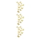 thumbnail image 1 of Cateissary 12 Piezas 3D Hueco Papel Pared Pegatina Decoración Oro, 1 of 6