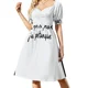 thumbnail image 2 of Quizás no juegue a la petanca Vestido sin mangas Vestido de mujer Ropa de fiesta Vestidos de verano Vestidos de mujer Vestido de verano para mujer, 2 of 7
