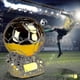 thumbnail image 2 of 2022 Trofeo de balón de oro Benzema Fútbol Final Goleador Modelo Resina Copa de fútbol Colección de fanáticos Recuerdo Botas de fútbol Trofeo con forma (hy), 2 of 2