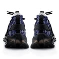 thumbnail image 6 of Paisley Pattern Blue Walking Shoes for Men Woman Lightweight Tennis Fashion Elastic Sports Shoes Cushion Basketball Shoes, 6 of 7