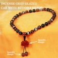 thumbnail image 3 of Pulsera de cuentas Mala 108/36, piedras preciosas curativas, Yoga, meditación, mano, collar de cuentas de oración Mala, 3 of 5