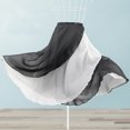 thumbnail image 3 of Long Ballet Dance Wrap Skirts Women's Adult Chiffon Over Scarf with Waist Tie, 3 of 3