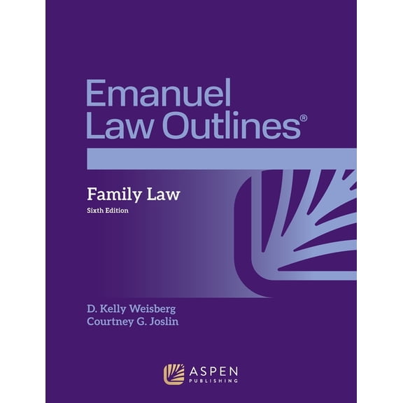 Emanuel Law Outlines for Family Law, (Paperback)
