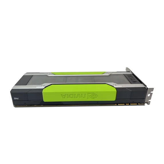 Pre-Owned NVIDIA Tesla P40 - GPU computing processor - 1 GPUs - Tesla P40 - 24 GB GDDR5 - PCIe 3.0 x16 - for ProLiant DX380 Gen10, XL190r Gen10, XL270d Gen10; SimpliVity 380 Gen10; Synergy 480 Gen10