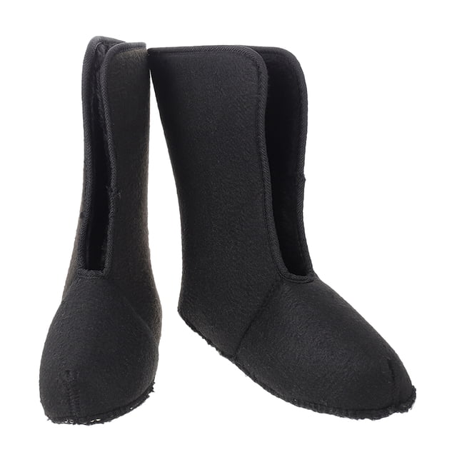 Un par de botas de nieve de invierno para hombre con forro térmico aislante, impermeables, cálidas y cómodas para pesca, senderismo y actividades al aire libre en clima frío.