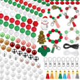 thumbnail image 1 of Set de abalorios de silicona y madera para Navidad, 217 unidades, Lucomb, 1 of 7