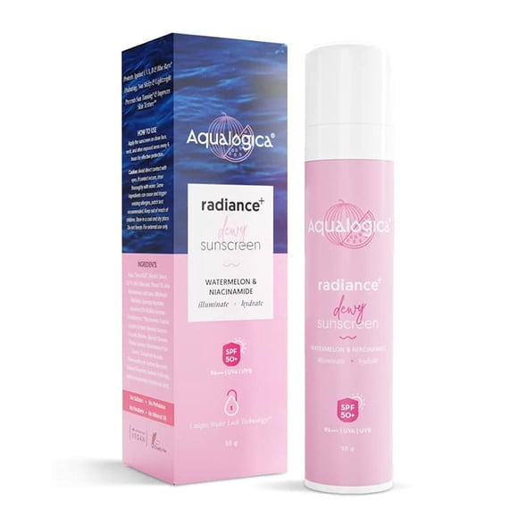 Protector solar Aqualogica Radiance+ Niacinamida SPF 50 50g