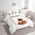 thumbnail image 2 of Catabedysis Rustic Camping 7-Piece Twin Bedding,Campfire Pot Print Bedding Comforter Set For Boys,Multicolor,Reversible, 2 of 7