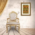 thumbnail image 3 of Biscardi, Nicholas 10x14 Gold Ornate Wood Framed with Double Matting Museum Art Print Titled - Southwest Design III, 3 of 4