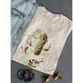 thumbnail image 3 of Black-Capt Titmouse. T-Shirt Women -John James Audubon Designs, Female XX-Large, 3 of 4