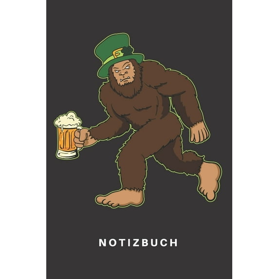 Notizbuch: Notizbuch - Notizheft - Schreibbuch - 110 Seiten - Karo - Kariert - Karos - DIN A5 - St. Patricks Day - Irland - Irish
