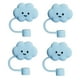 thumbnail image 2 of 4 Piezas en Forma de Nubes Cubierta de Paja Cubiertas de Paja Tapa a Prueba de Salpicaduras Regalos de Fiesta Lindo Tapón de Paja Creativo Reutilizabl 3 piezas, 2 of 8