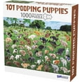 thumbnail image 1 of The Original 1000 Piece Puzzle, 101 Pooping Puppies, Dogs Pooping Puzzle, Perfect White Elephant Gag Gift, Funny Puzzle, 1 of 1
