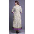 thumbnail image 3 of Bimba Robe Anarkali Imprimée pour Femmes Kurti Indienne Sans Manches Kurta Évasée, 3 of 6