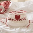 thumbnail image 6 of Lightweight Sweet Strawberry Patterned Sheer Mesh Briefs for Women Japanese Styles Ruffled Underwear Panties Hipsters, 6 of 9