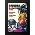 thumbnail image 2 of Retrosci-fi 11x14 Black Modern Framed Museum Art Print Titled - Science Fiction Quarterly: Robot Attack, 2 of 5