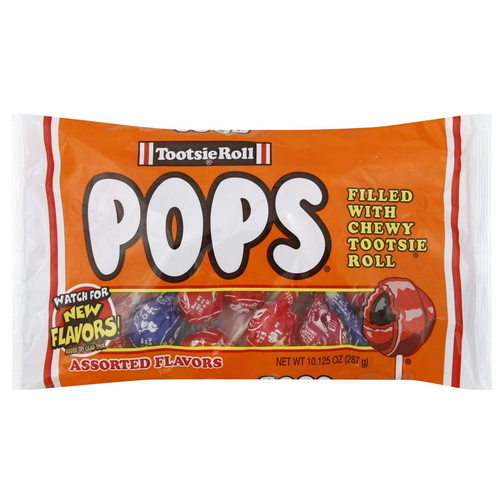 A Product of Tootsie Roll Pops 7.8 oz bag Pack of 3