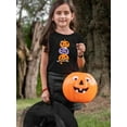 thumbnail image 2 of Funny Spooky Pumpkin Stack. T-Shirt Toddler -Image by Shutterstock,  3 Toddler, 2 of 4