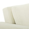 thumbnail image 7 of Serta Tennyson Scandinavian Convertible Loveseat with Full Size Sleeper, Ivory Boucle Fabric, 7 of 7