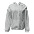thumbnail image 7 of Bovemsi Sweatshirt for Women Oversized Hoodies 2025 Cute Hoodie Plus Size Plain Basic Soft Sweatshirts Tops Fall Winter Comfort Hoodie, 7 of 7