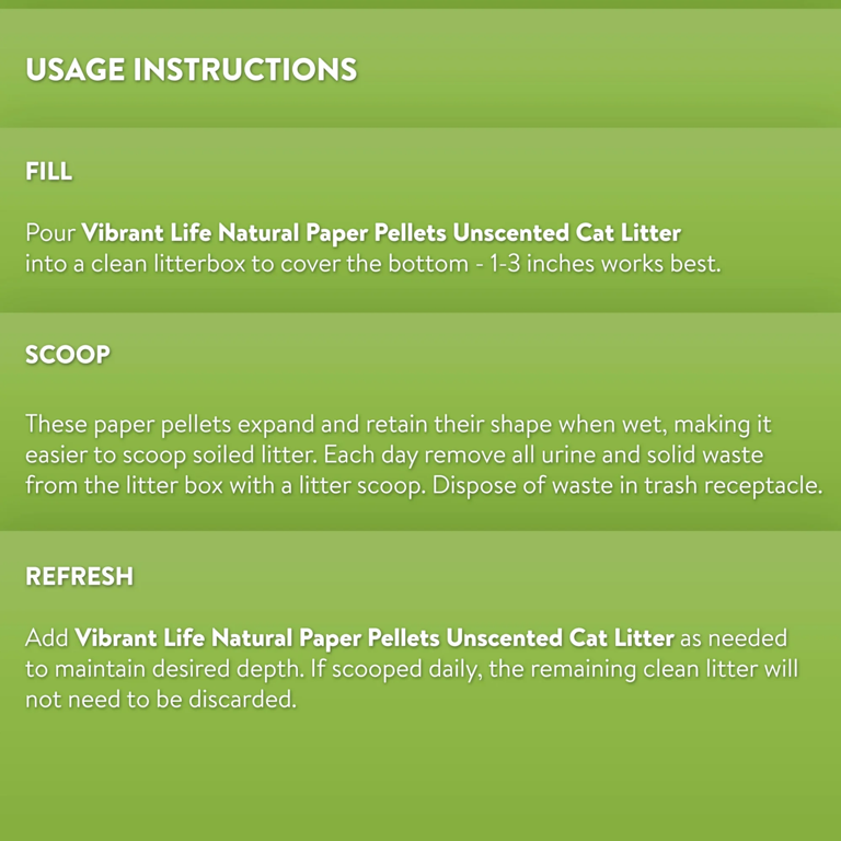 Vibrant Life Mini Crystal Cat Litter, Unscented, 8 lb Bag photo 5