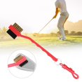 thumbnail image 3 of LHCER Plastic Club Groove Cleaner, Golf Club Brush, For Golf Golf Accessories Multiple Uses Cleaning Tool, 3 of 7