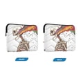 thumbnail image 7 of FORMRS 15"-15.6" Laptop Sleeve Protective Case Soft Carrying Quilted Computer Bag Cover, Colorful Skeleton, 7 of 7