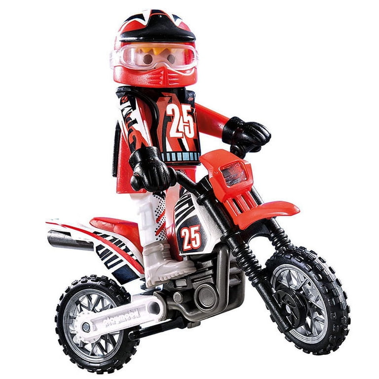 Special Plus Motocross Rider Set Playmobil 9357 - Walmart.com